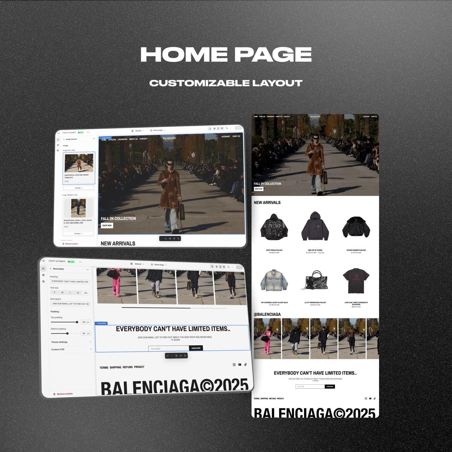 Boring University EYEZY ULTIMATE – Minimalist Luxury Theme