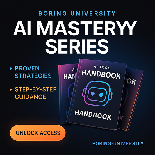 Boring University AI Mastery Series